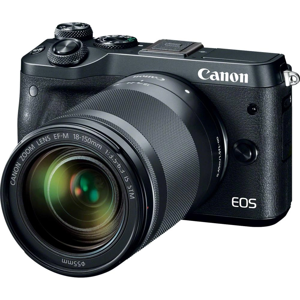 Canon EOS M6 Kit 18-150mm fotoapparati arzon
