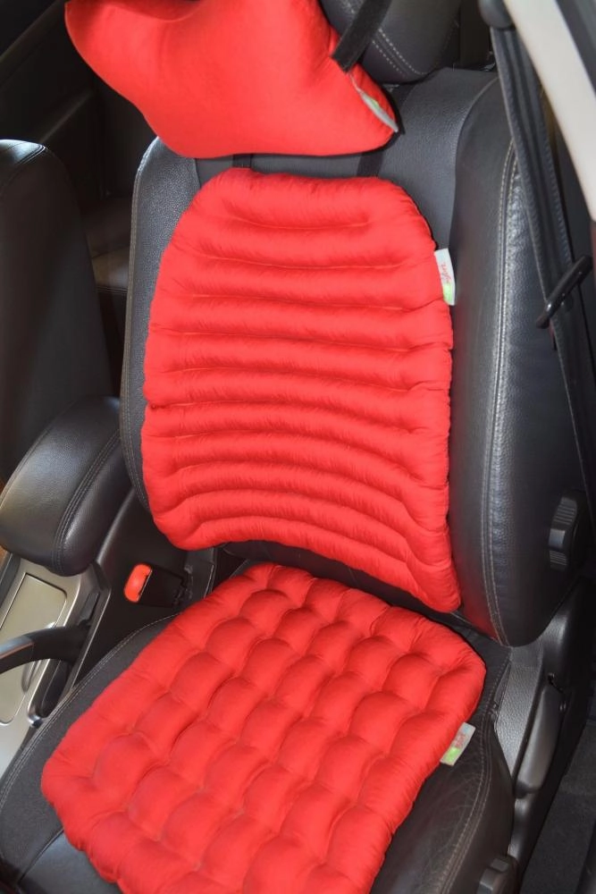 Avtomobil uchun kichik ortopedik yostiqlar to‘plami (3tasi 1tada) (Qora, Kulrang, To‘q kulrang, To‘q qizil, Qizil, Tillarang) arzon