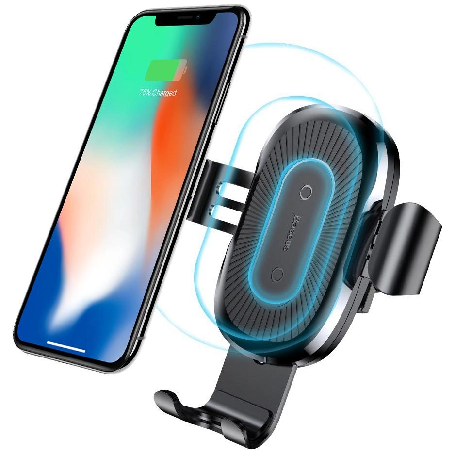 Baseus Wireless Charger Gravity Car Mount avtomobil uchun simsiz quvvatlovchi smartfon tutqichi arzon