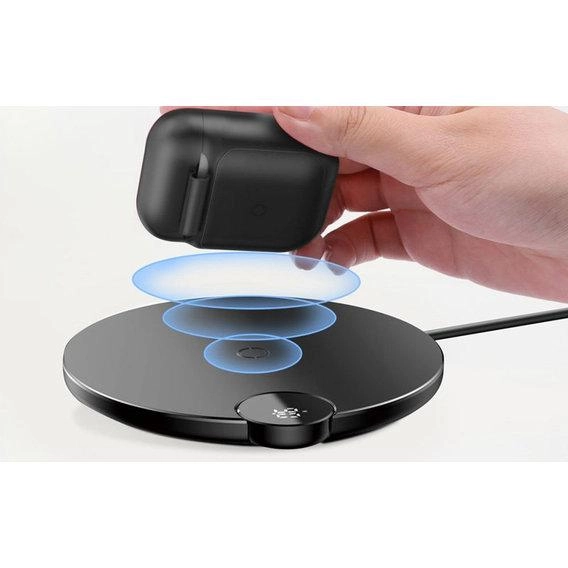 Чехол-зарядка для Apple Airpods Baseus Wireless Charger WIAPPOD-01 - фото №1 Чехол-зарядка для Apple Airpods Baseus Wireless Charger WIAPPOD-01 купить