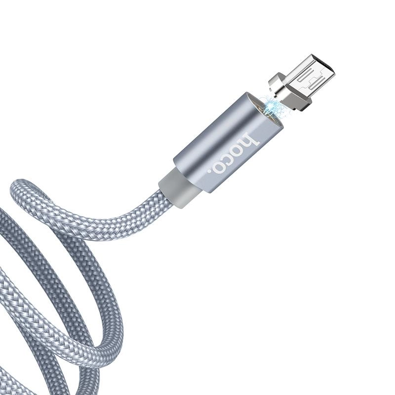 Hoco U40A Magnetic Adsorption Charging Cable Micro kabeli sotib olish