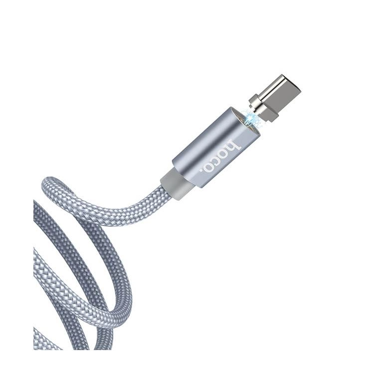 Hoco U40A Magnetic Adsorption Charging Cable Type-C kabeli sotib olish