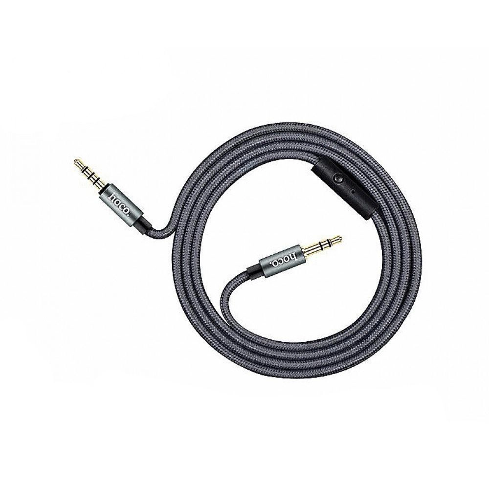 Кабель Hoco UPA04 Noble sound series AUX audio cable с микрофоном купить