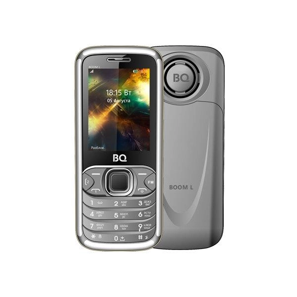 Телефон BQ 2427 BOOM L Black, Brown, Gold, Gray, Silver в Узбекистане