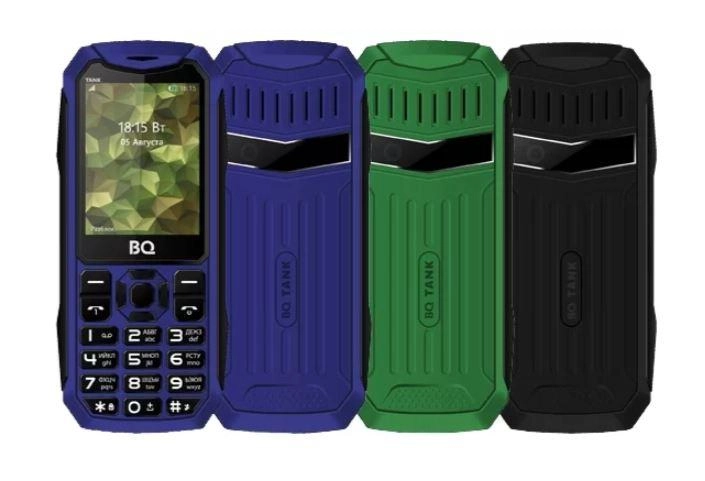 Телефон BQ 2428 Tank (Green) купить