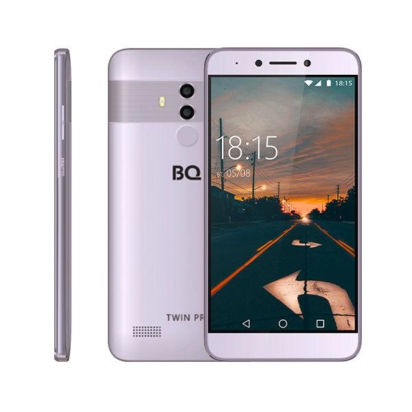 Смартфон BQ 5516L Twin (Gray, Gold) недорого