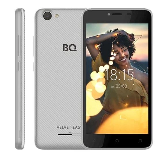 Смартфон BQ 5000G Velvet Easy (Silver, Gold, Black) онлайн
