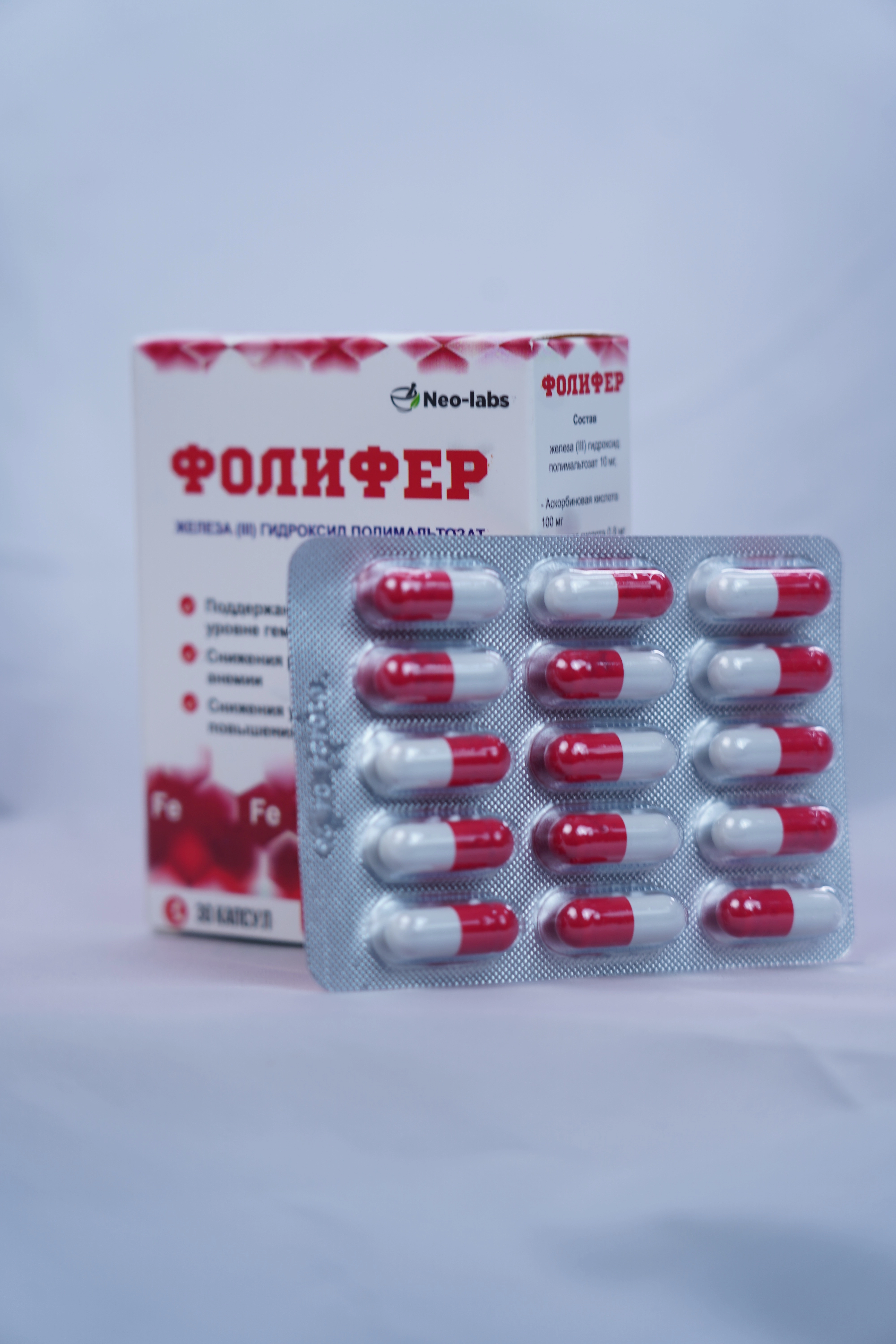 Folifer (FOLIFER) Family Calm 30 ta temir kapsula arzon