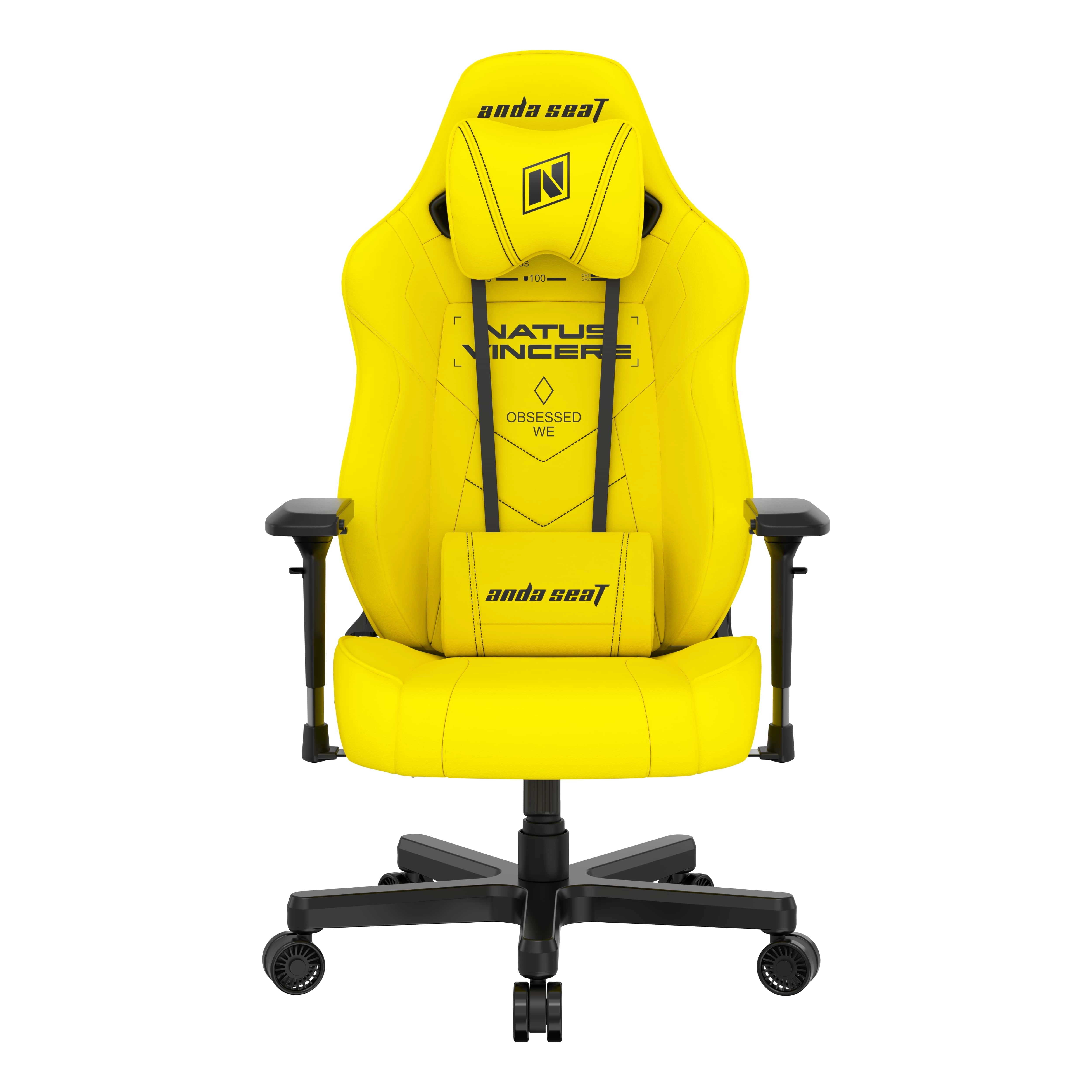 Anda Seat NAVI Edition Size L Yellow PVC o‘yin kreslosi sotib olish