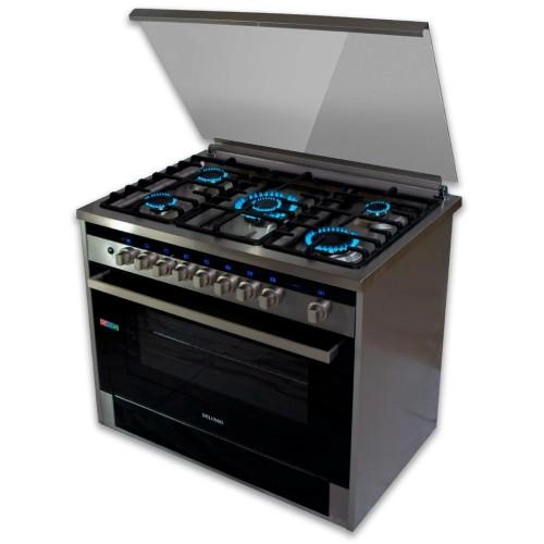 Газовая плита Delusso OGE9050LEDGL онлайн