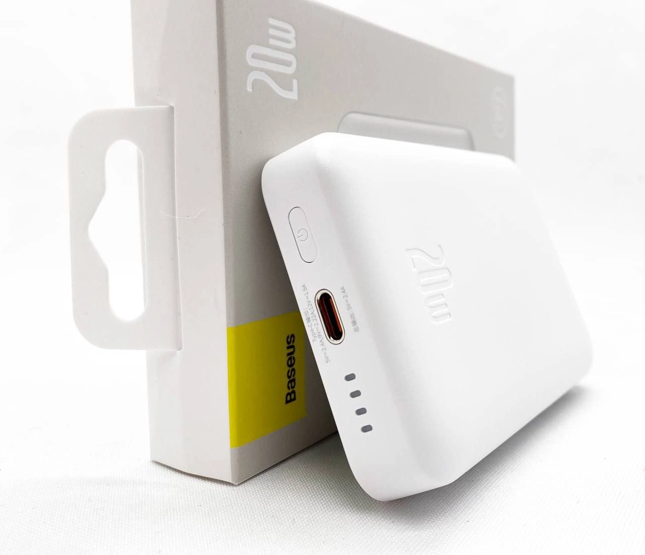 Baseus Mini PPCXM10 Powerbank 10000 mAh 20W tashqi akkumulyatori (White) arzon