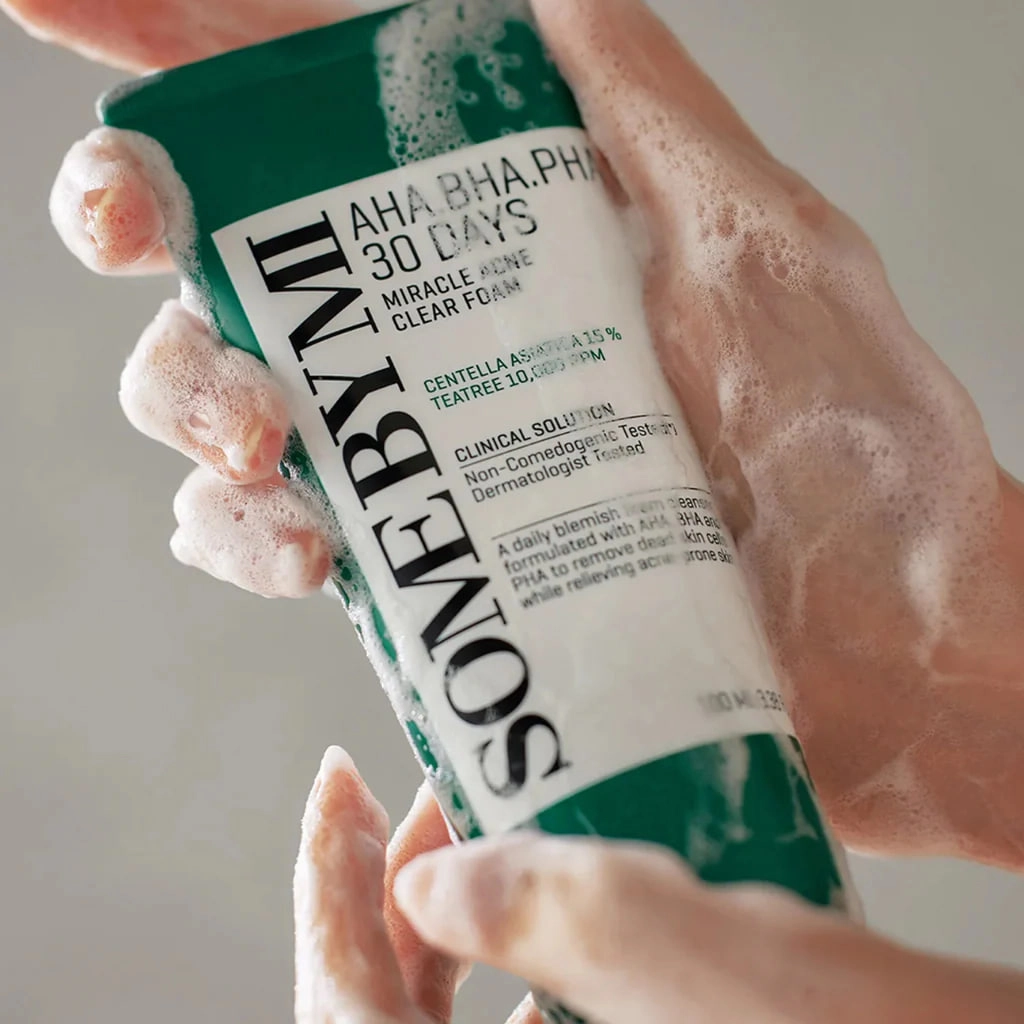 Some By MI AHA BHA PHA 30 days miracle ACNE foam  YUZ YUVISH PENKASI arzon