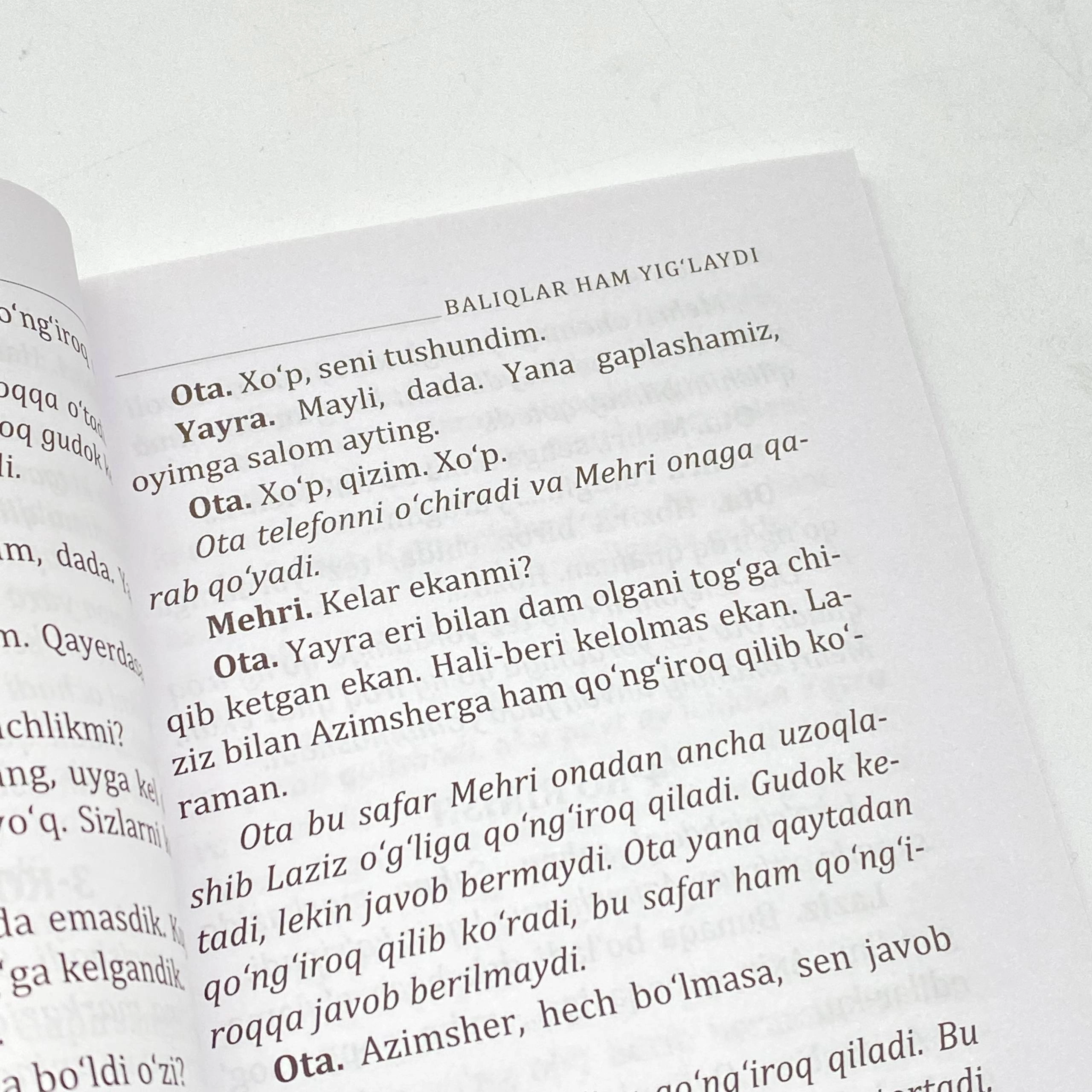 Samandar Konishev: Baliqlar ham yig'laydi onlayn