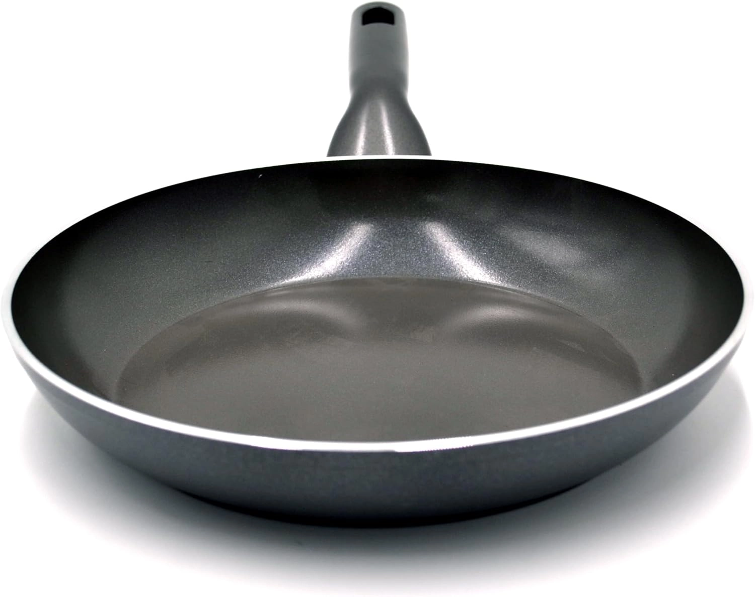 Korkmaz Nora 28 sm 2.4 l (A3941) alyuminiy, yopishmaydigan tovasi, Black O'zbekistonda