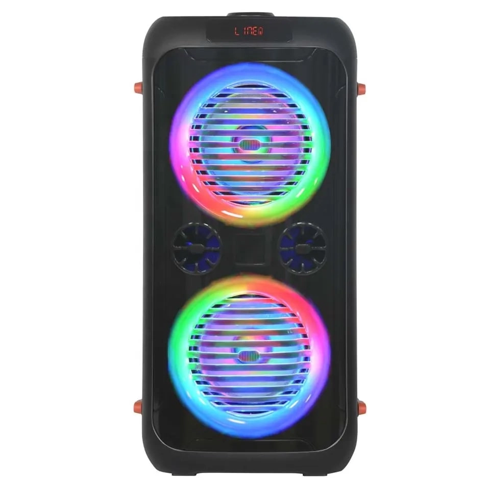 Yibok Clubber Party Speaker YB-2607 qora portativ kolonkasi + mikrofon onlayn