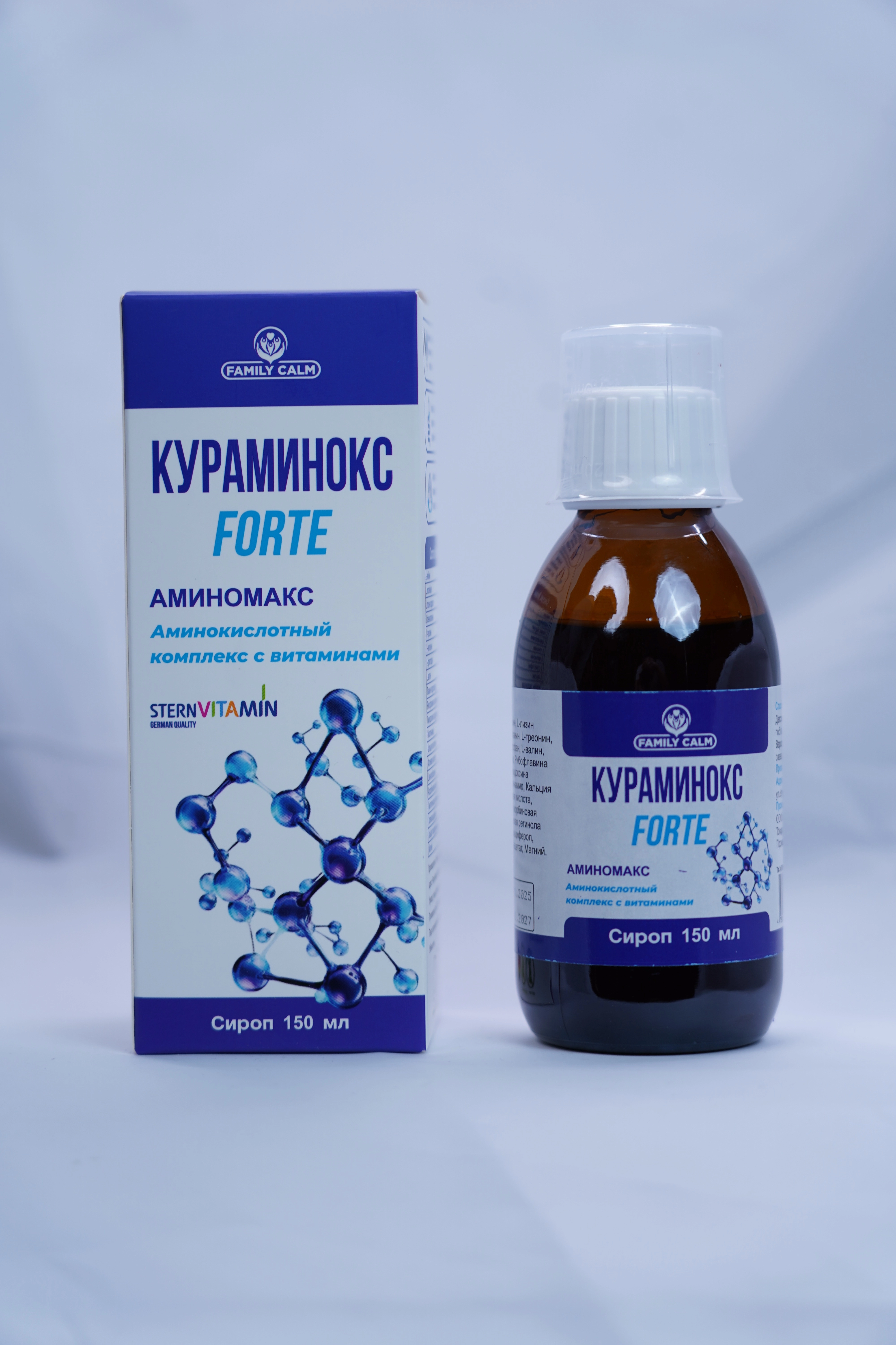 Kuraminoks Family Calm Forte sirop 150 ml onlayn