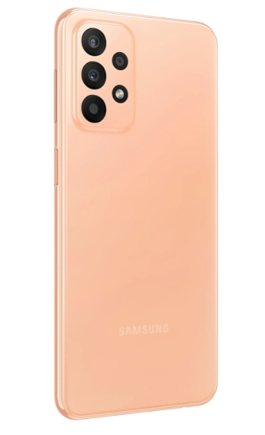 Смартфон Samsung Galaxy A23 4/64GB Персиковый рассрочка