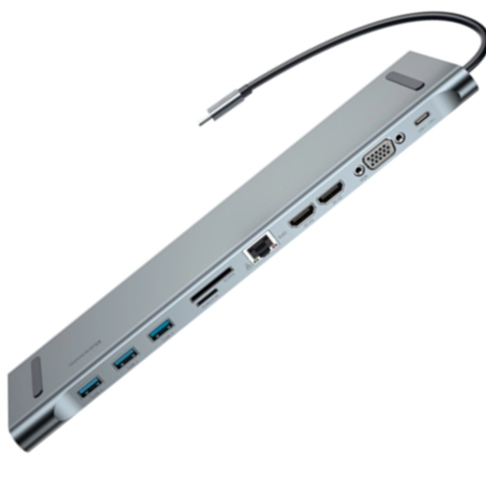 Хаб Baseus Enjoyment Series Type-C Notebook HUB Adapter (Dark Gray) купить