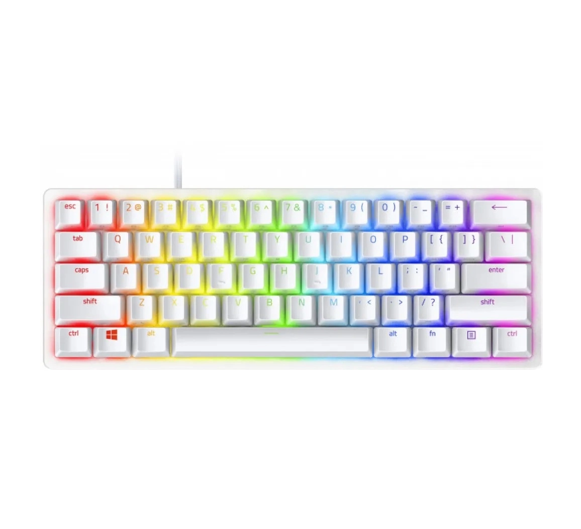 Razer Huntsman Mini Mercury Edition Red Switch USB White klaviaturasi sotib olish