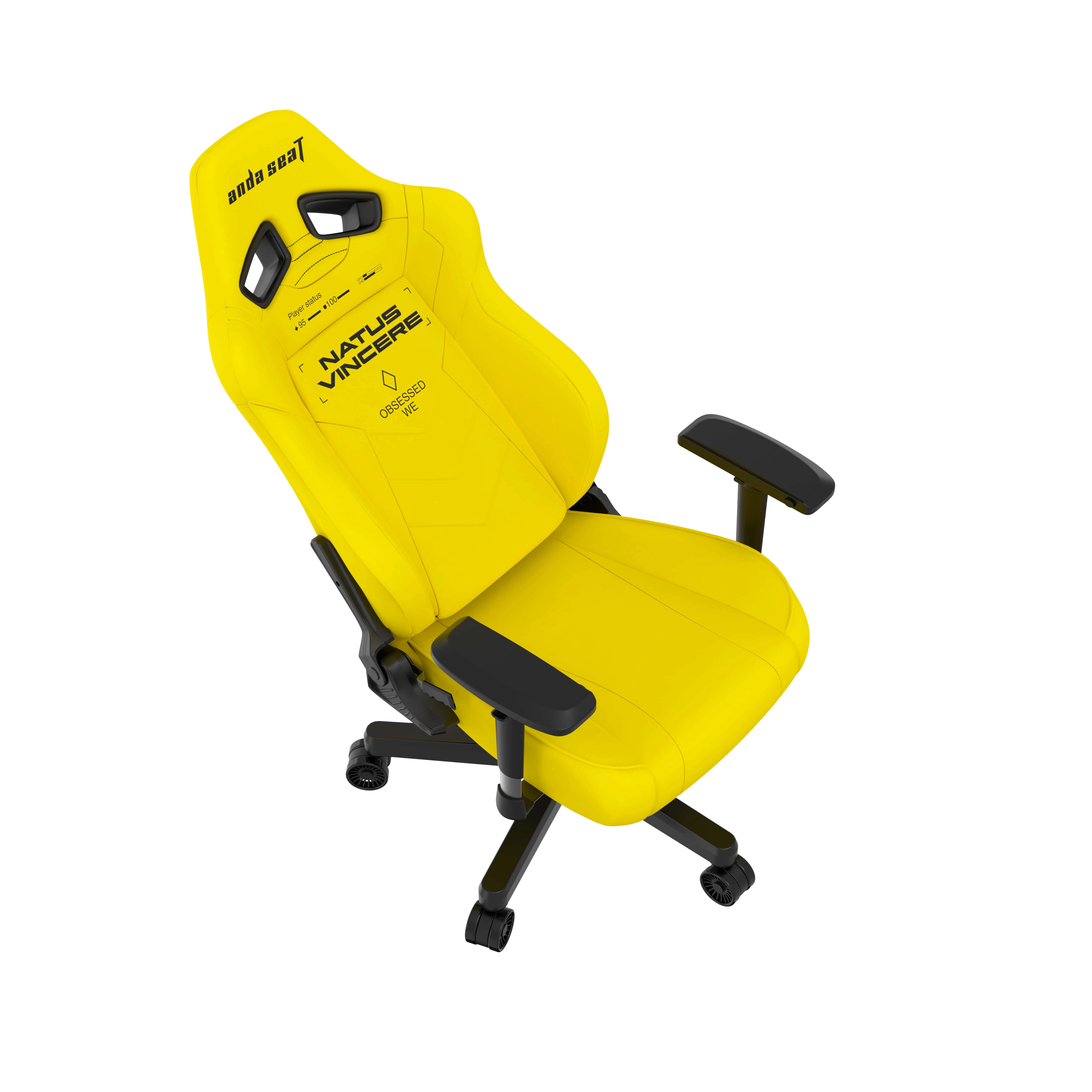 Anda Seat NAVI Edition Size L Yellow PVC o‘yin kreslosi narxi