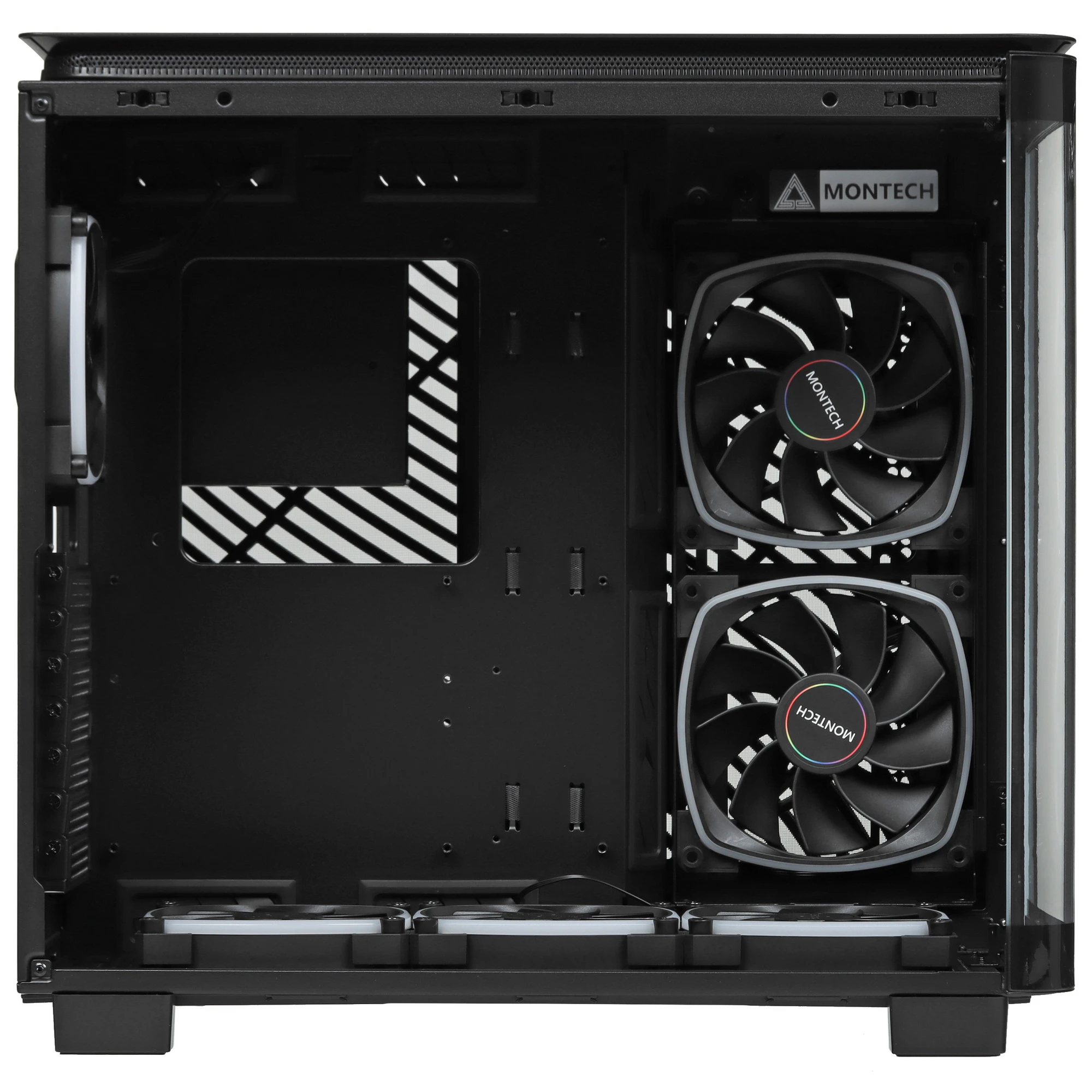 Montech KING 95 Pro  kompyuter korpusi, black bo'lib to'lash