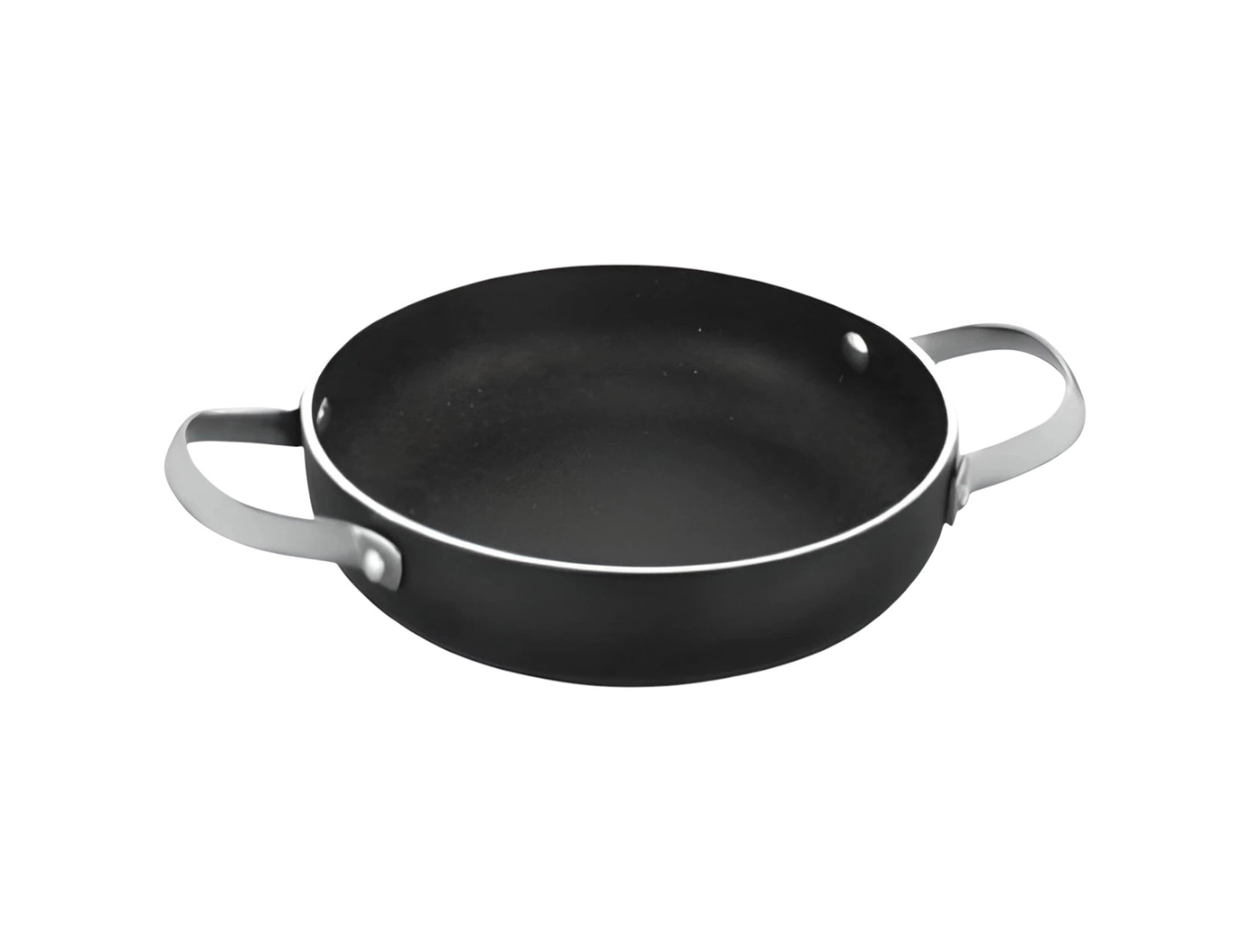 Korkmaz Galaksi 18 sm alyuminiy, ikki tutqichli omlet tovasi (A1837) , Black sotib olish