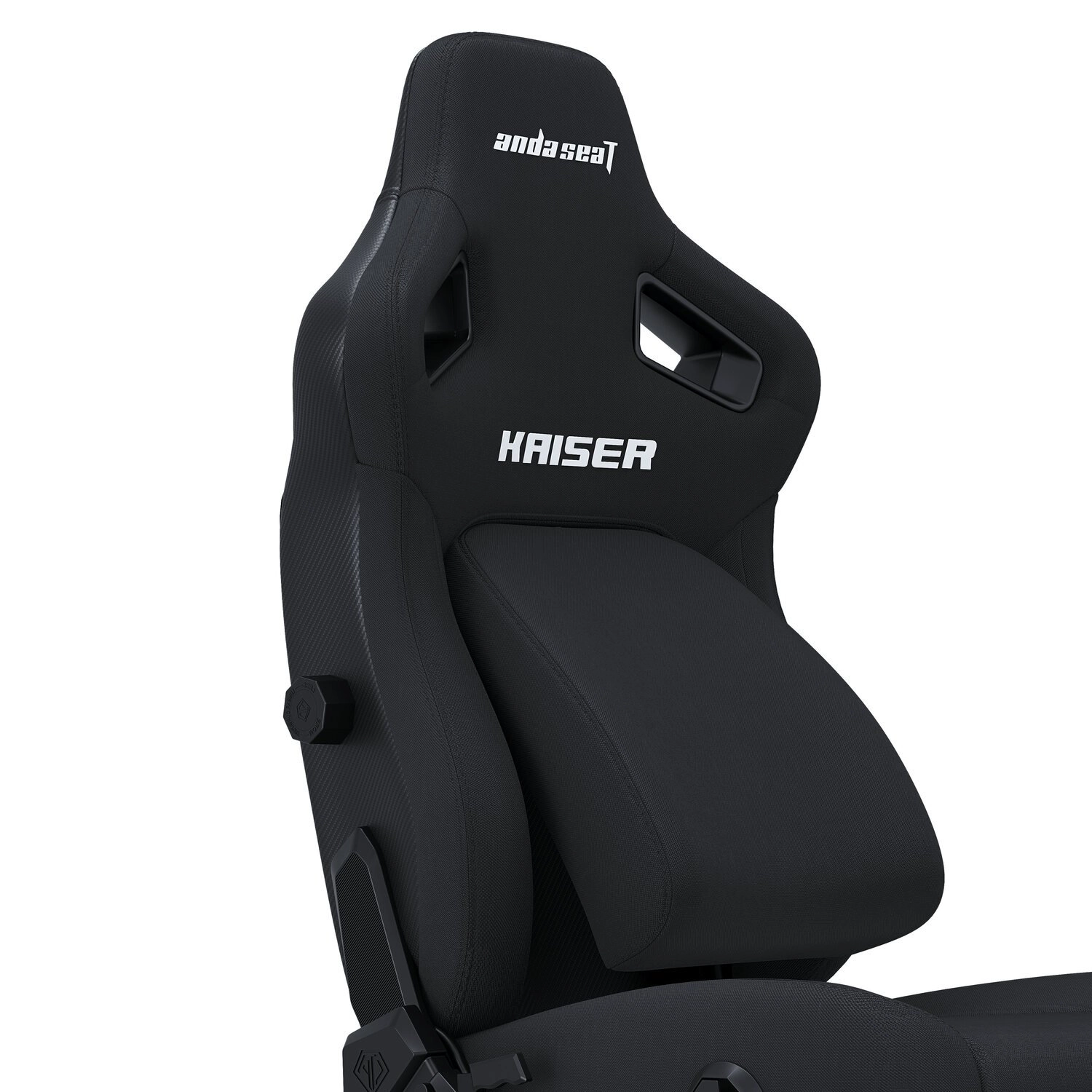 Игровое кресло Anda Seat Kaiser 4 Size XL Black Linen Fabric рассрочка