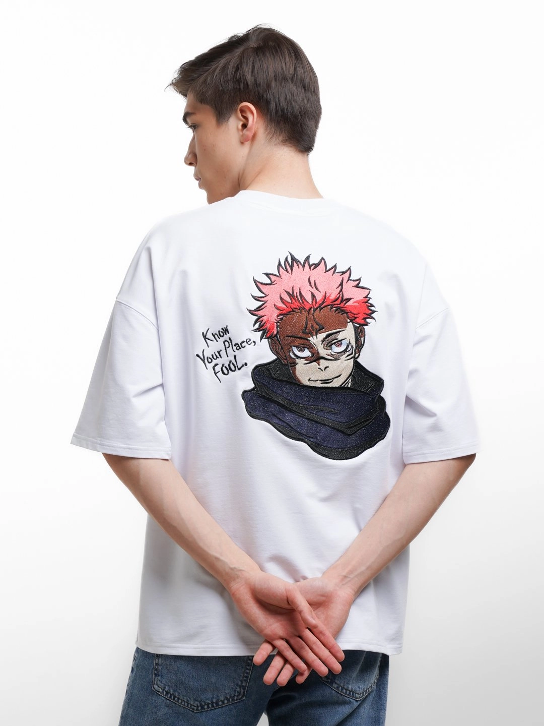 Sukuna mistik kuchga ega futbolka O'lchami-XL sotib olish