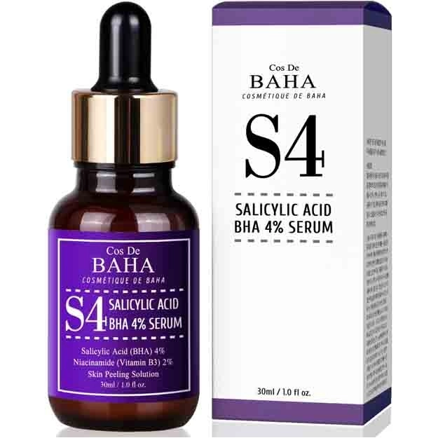 Сыворотка для лица Cos De Baha Serum S4 Salicylic Acid Bha 4 %, 30 мл купить