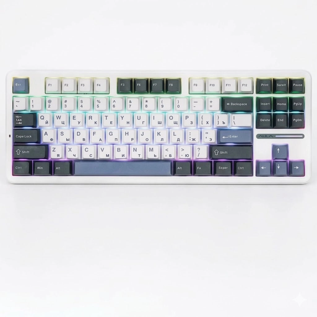 Беспроводная механическая клавиатура Aula F87 купить