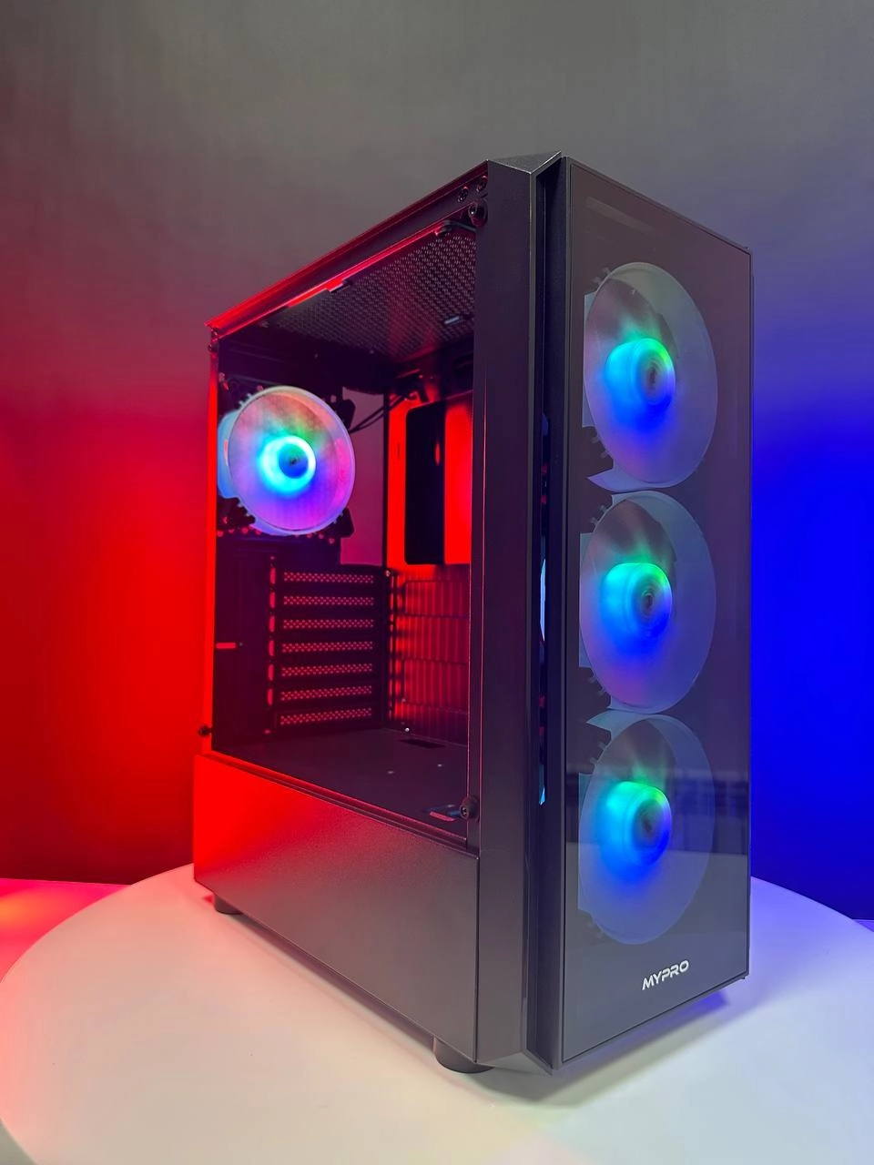 MYPRO GAMING MG 13 TG Fan ARGB korpusi (qora rang) (NTA6818) sotib olish