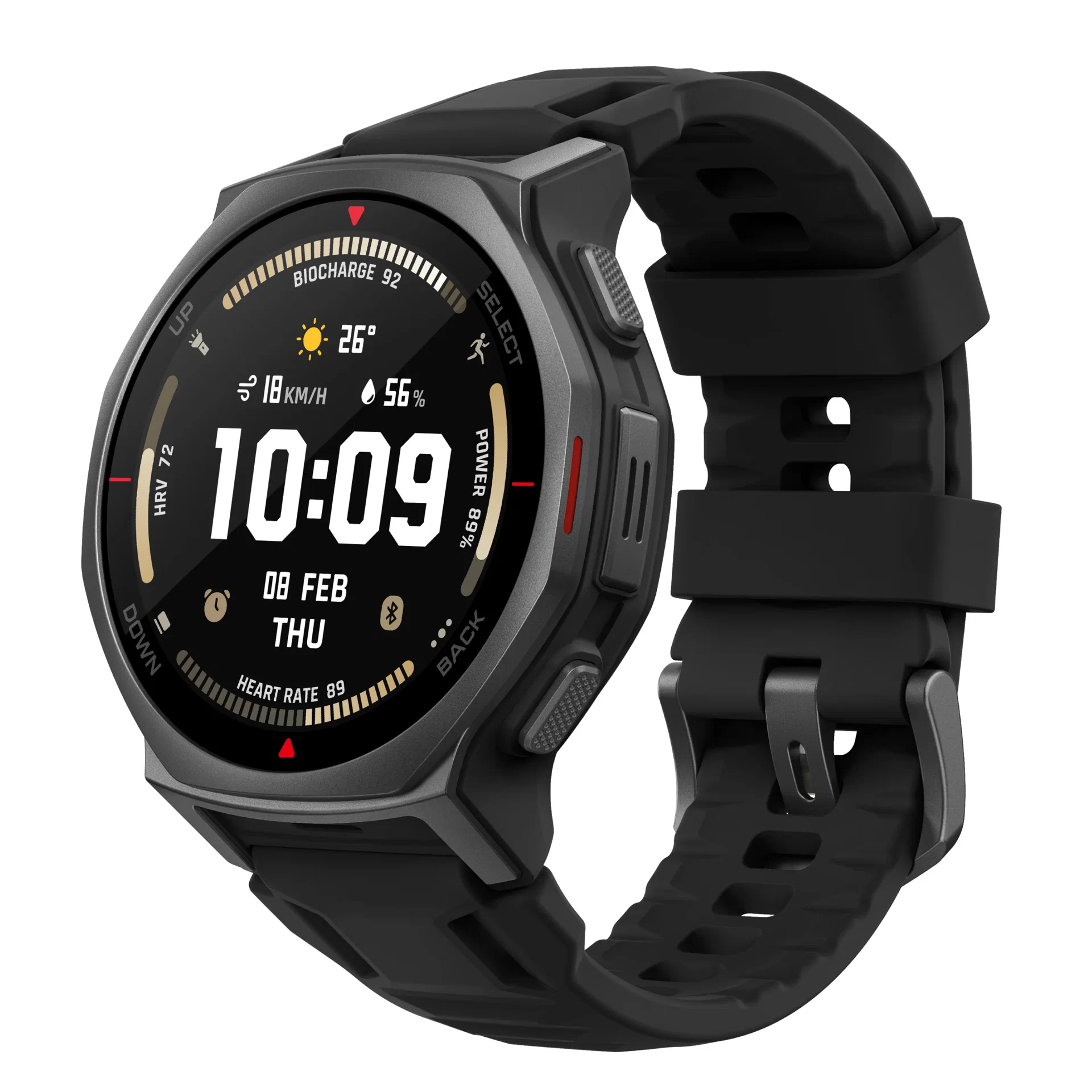 Amazfit T-Rex 3 Pro smart-soati 44mm , Tactical Black sotib olish