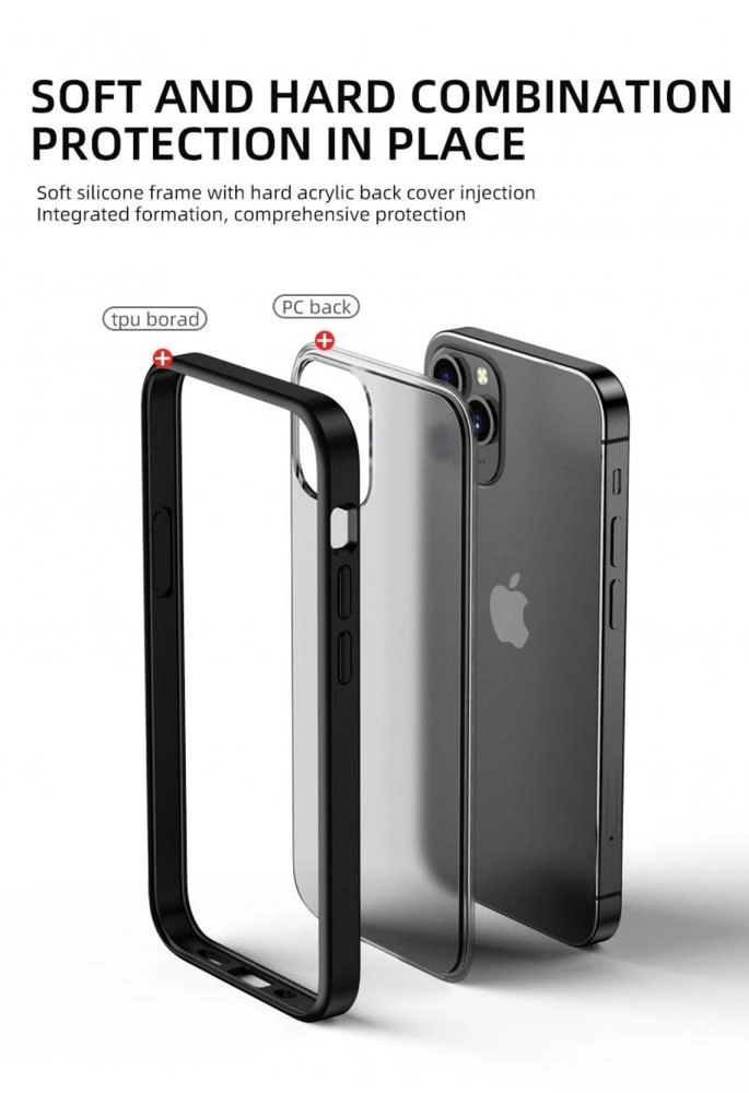 iPhone 11 pro max uchun plastik g‘ilof, Black arzon