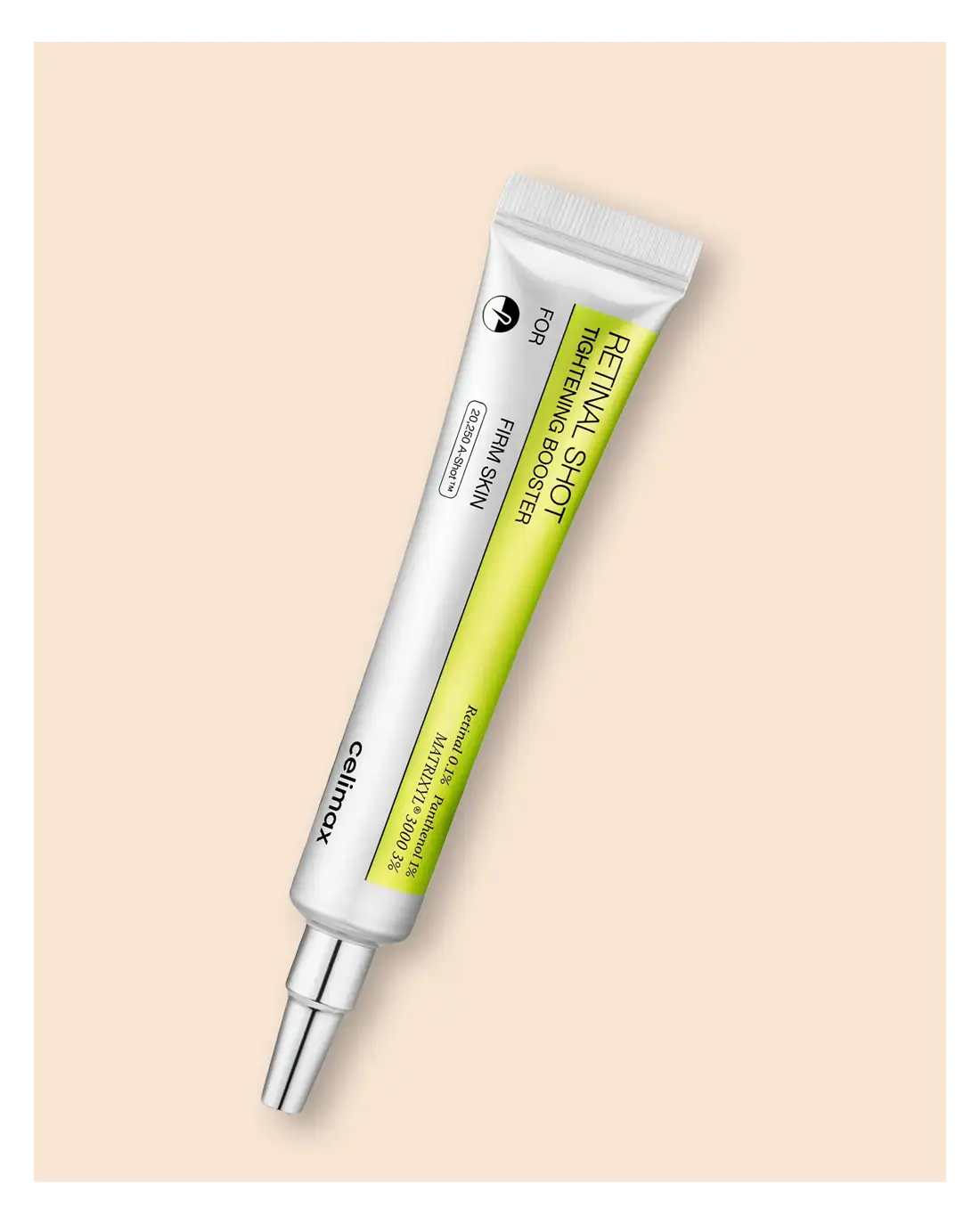 Retinal va mikroignalar bilan terini taranglashtiruvchi buoster-krem Celimax Retinal Shot Tightening Booster sotib olish