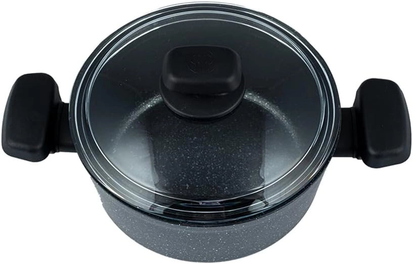 Korkmaz Ornella 28 sm 4 l (A1345) kastryulkasi , Black onlayn