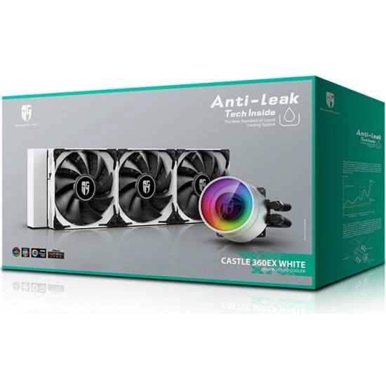 Кулер для процессора GamerStorm Castle 360EX White в Узбекистане