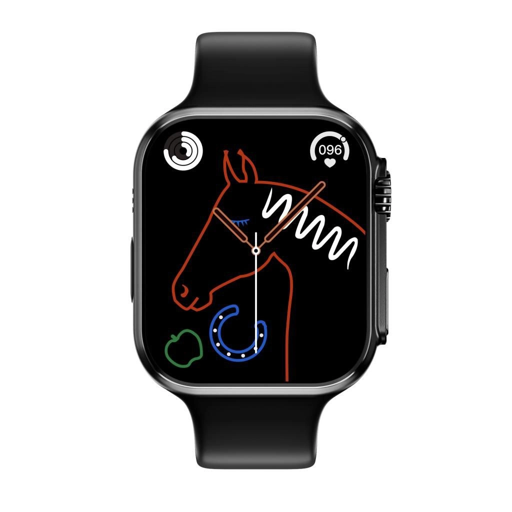 Smart Watch XO M8 Mini Ultra qora smart-soati arzon