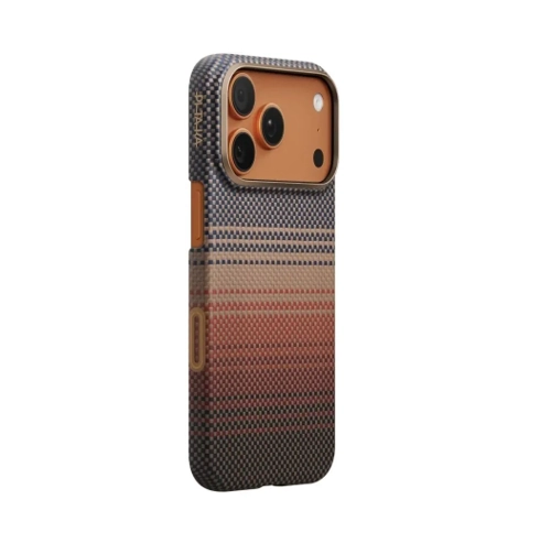 iPhone 17 Pro MAX uchun Pitaka ultra-slim case g‘ilofi, (Sunset) sotib olish