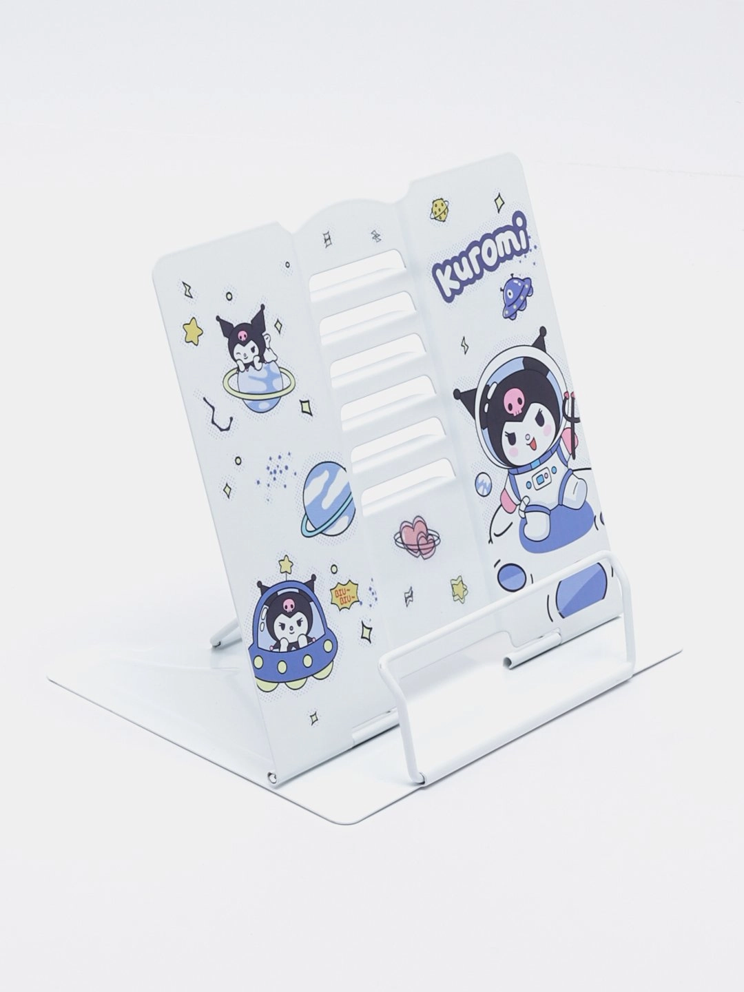 Vision protector Kuromi Kitoblar, darsliklar, planshet va telefonlar uchun stend (A5, oq) sotib olish