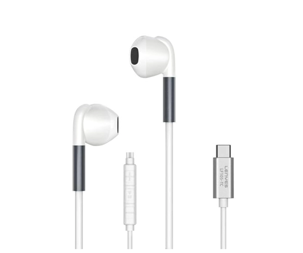 Lenyes LF105 Type-C quloqchinlari White sotib olish