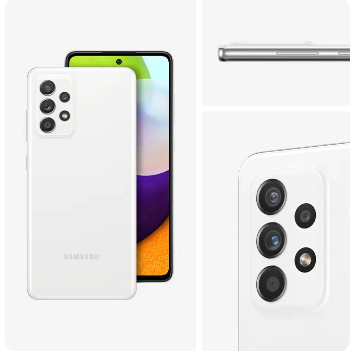Смартфон Samsung Galaxy A52 4/128GB White в Узбекистане