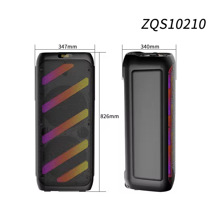 Sing-e ZQS10210 qora portativ kolonkasi + mikrofon O'zbekistonda