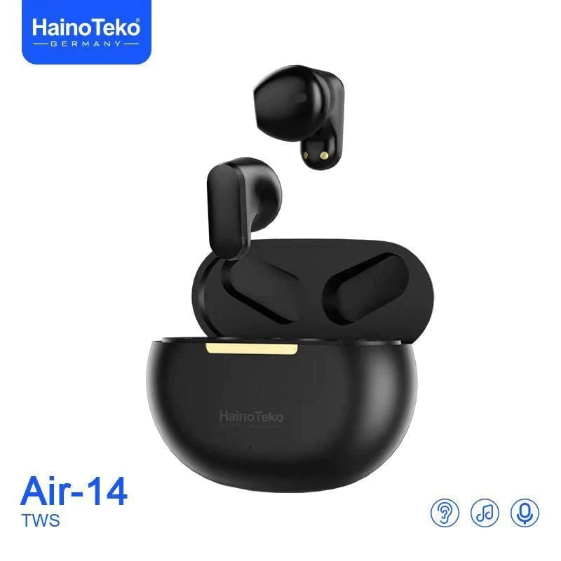 Haino Teko Air-14 qora simsiz naushnigi sotib olish