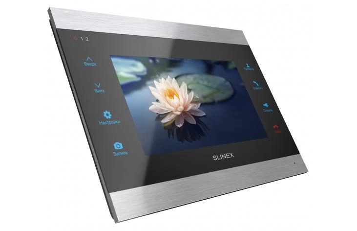 Видеодомофон Slinex SL‑07IP Silver-Black рассрочка