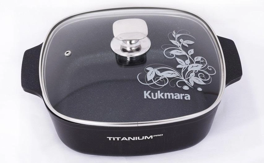 Кастрюля жаровня квадратная Kukmara 