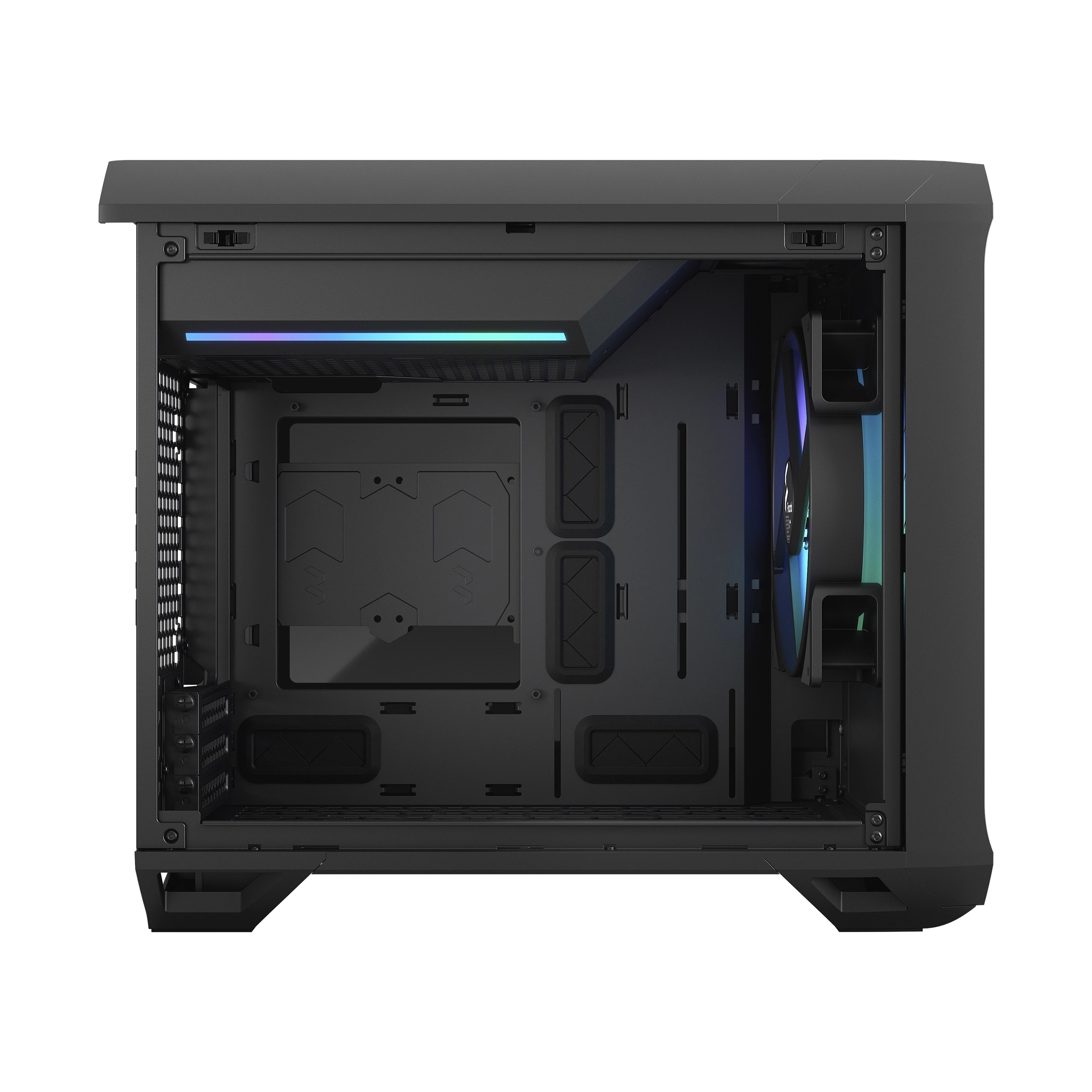 Компьютерный корпус FRACTAL DESIGN Torrent Nano RGB Black TG Light Tint рассрочка