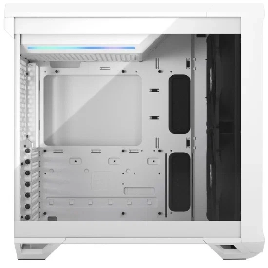 Компьютерный корпус FRACTAL DESIGN Torrent Compact White TG Clear Tint рассрочка