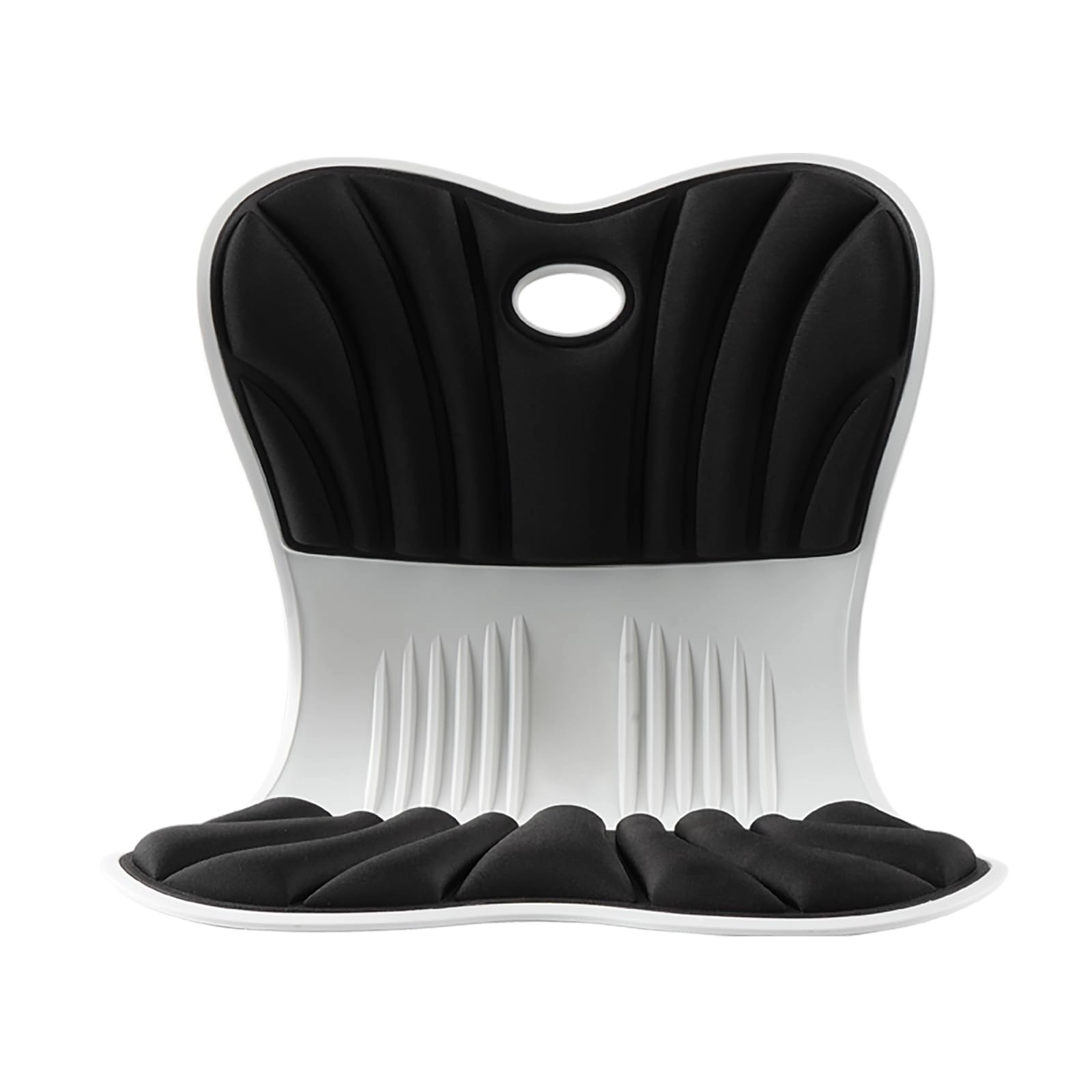 Ergonomik kreslo – orqa va bel mushaklarini qo‘llab-quvvatlash, to‘g‘ri o‘tirish pozasini ta’minlaydi (qora) sotib olish