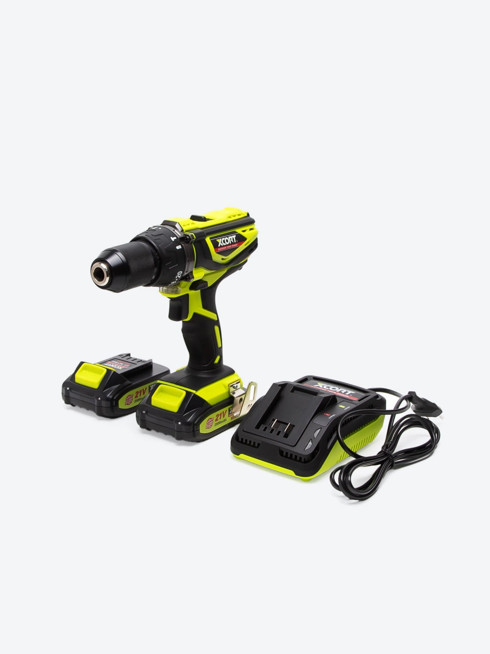 XCORT XDC21-310D akkumulyatorli zarbli shurupburagich 2.0-BMC xususiyatlar