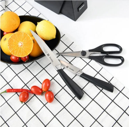 FISSMAN yog‘och podstavkali pichoqlar to‘plami, 7 ta buyum xususiyatlar